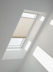 VELUX plissegardin til skråvinduer beige